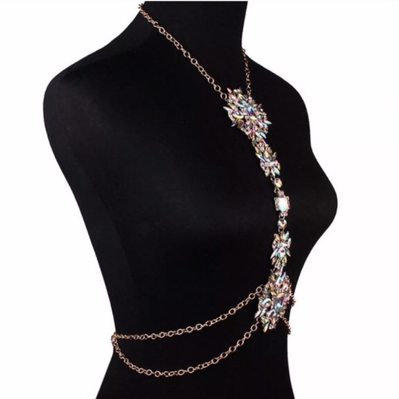 NEW COLOR IN STOCK!!! Necklace Harness Chain - Picture 3 of 4